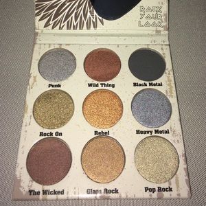 Crown Glam Metals Palette Metallic Eyeshadows New